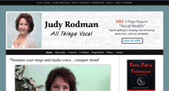 Desktop Screenshot of judyrodman.com